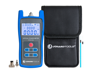 Fiber Optic Power Meter With VFL-25125 LC Adapter