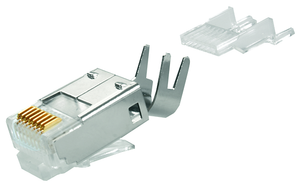 100023019 RJ45 plug MP8(8) FS Cat.6A - previously J00026A0165