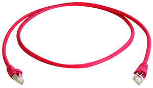 100007975 Patch Cord Cat.6A MP8 FS 600 LSZH-1,0 m, red - old item L00000A0083