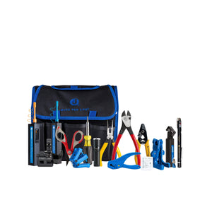 TK-151: Advanced Fiber Prep Kit with Connector Cleaner, Fiber Cleaver, & Visual Fault Locator+, Jonard