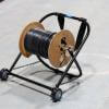 CC-2721WS: Steel Cable Caddy with Wheels & Pull Strap, 21" Wide, Jonard