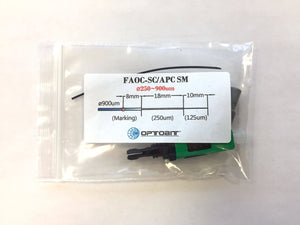 Field Terminated Connector FAOC-SC/APC SM 0.9mm sleeve Optobit