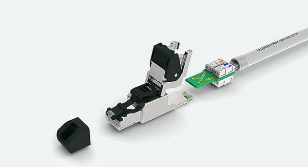 MFP8 Cat.6A RJ45 plug - J00026A2001
