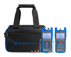 FPL-5050: Kit of FPM-50A & FLS-50 Fiber Power Meter & Optical Light Source Kit (-50 to +26 dBm, single-mode), Jonard