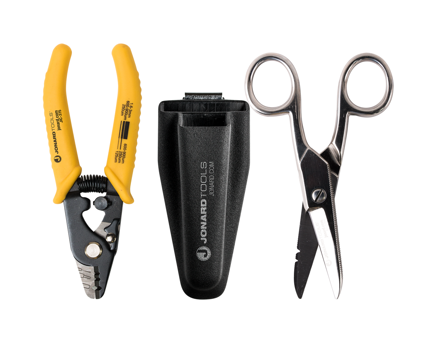 TK-375: Fiber Stripper & Scissors Kit, Jonard